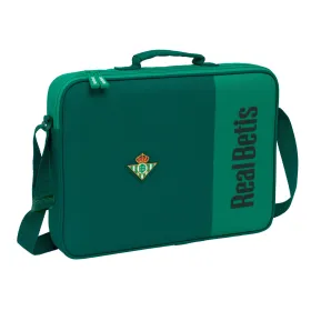 Mokyklinė kuprinė Real Betis Balompié Žalia Šviesiai žalia 38 x 28 x 6 cm