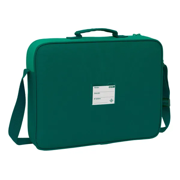 School Satchel Real Betis Balompié Green Light Green 38 x 28 x 6 cm