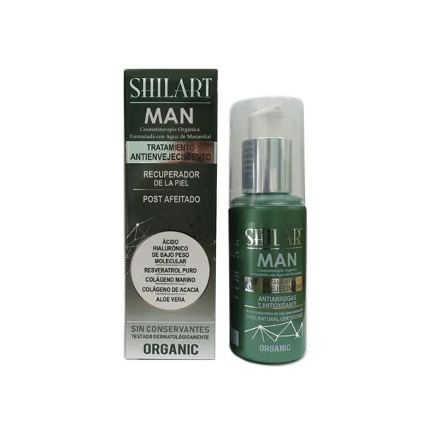 Emulsion Facial Post- Afeitado 120ml Shilart Man