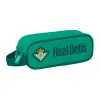 Двойной пенал Real Betis Balompié Зеленый 21 x 8 x 6 cm