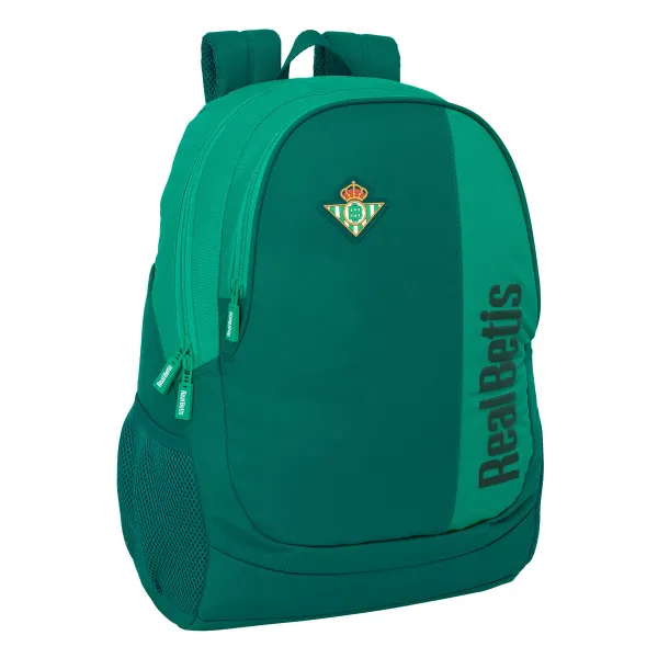 Koululaukku Real Betis Balompié Vihreä 32 x 44 x 16 cm
