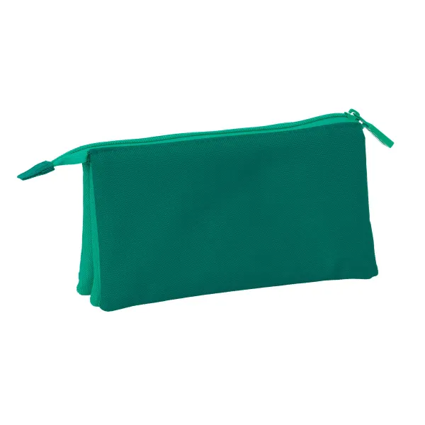 Trīsvietīgs futrālis Real Betis Balompié Zaļš 22 x 12 x 3 cm