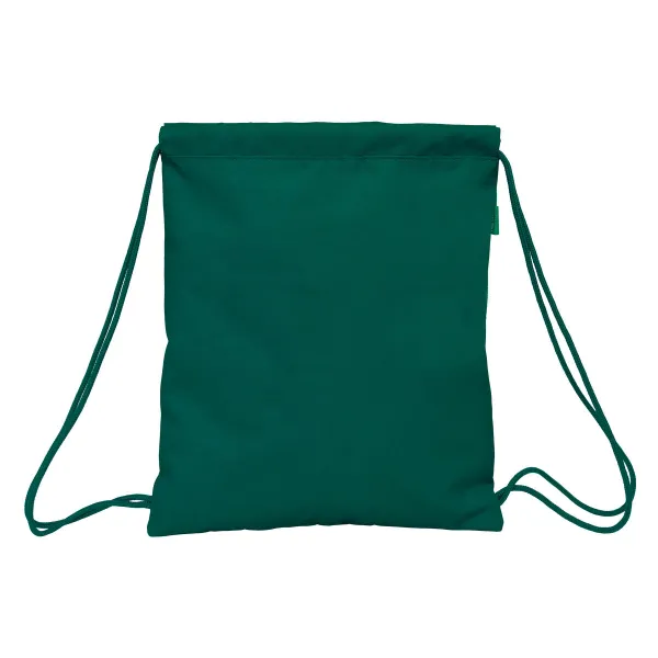 Kuprinė su virvutėmis Real Betis Balompié Žalia 35 x 40 x 1 cm