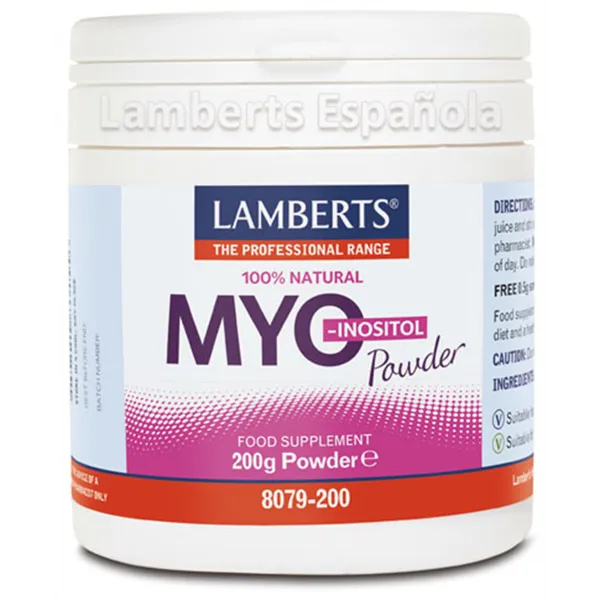 Lamberts Myoinositol Polvo 100 Natural 200g