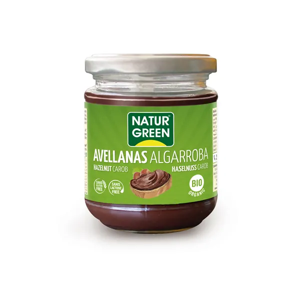 Naturgreen Crema Avellanas Con Algarroba 200g