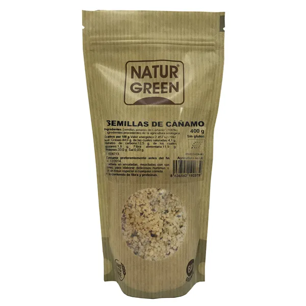 Naturgreen Semillas De Cañamo Bio 400 Grs