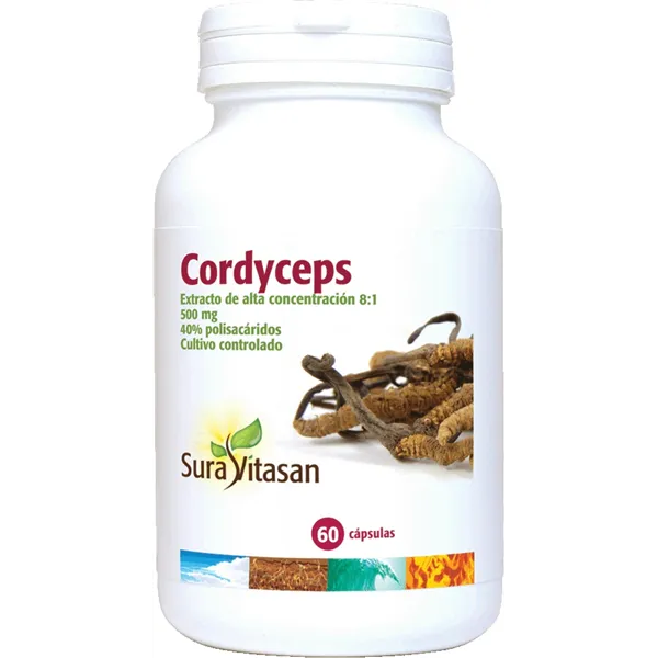 Sura Vitas Cordyceps 500 Mg 60 Vcaps