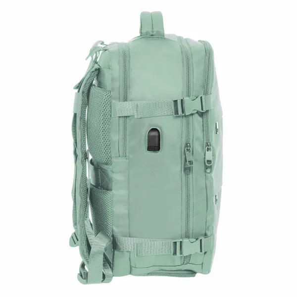 Skolas soma Safta Verde pastel Zils