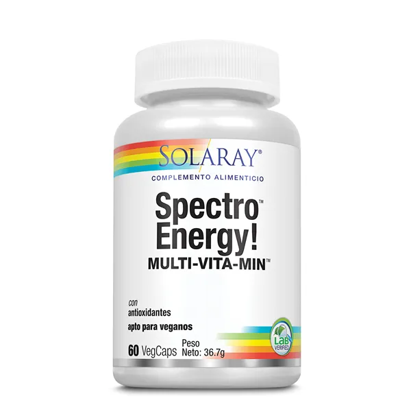 Solaray Spectro Energy 60 Caps Vegetales