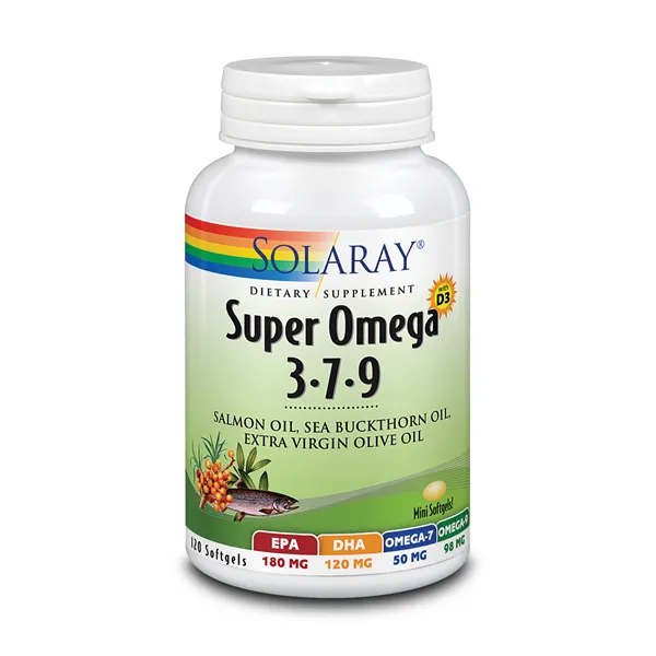 Solaray Super Omega 3-7-9 120 Perlas