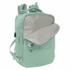 Skolas soma Safta Verde pastel Zils