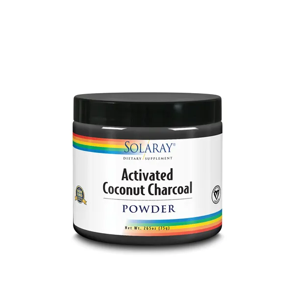 Solaray Charcoal Coconut Activated 150g