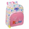 Mokyklinis krepšys Peppa Pig Baby pig Spalvotas 26 x 34 x 11 cm