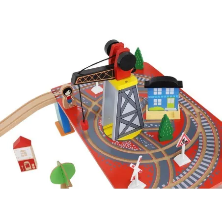 Wooden train - battery operated train