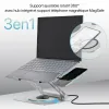 Notebook Stand T'NB iClick Metal Modern 360º rotation