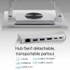 Notebook Stand T'NB iClick Metal Modern 360º rotation