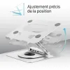 Notebook Stand T'NB iClick Metal Modern 360º rotation