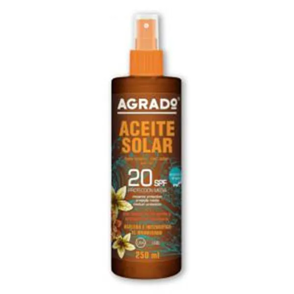 Agrado Aceite Acelerador Bronceado Spf20