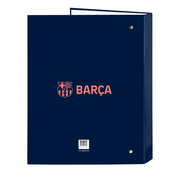 Rengaskansio F.C. Barcelona Laivastonsininen A4 26.5 x 33 x 4 cm
