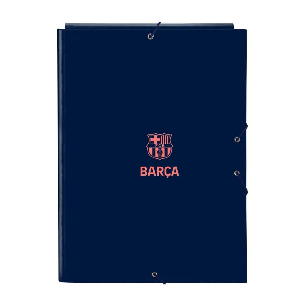 Gredzenveida stiprinājums F.C. Barcelona Tumši Zils A4 26 x 33.5 x 2.5 cm