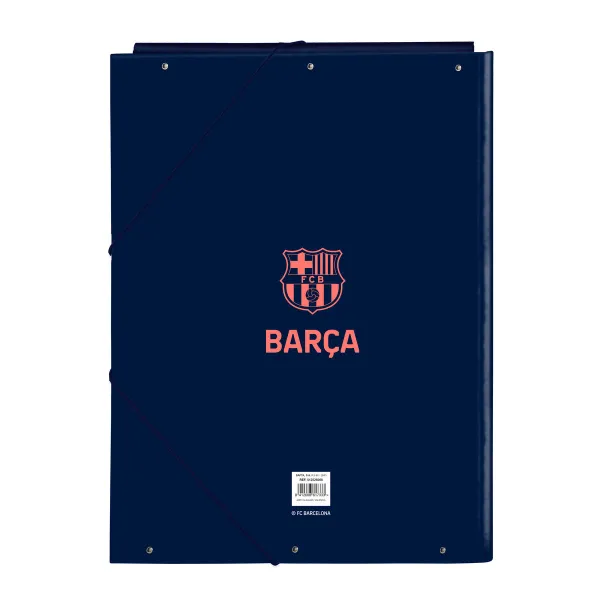 Gredzenveida stiprinājums F.C. Barcelona Tumši Zils A4 26 x 33.5 x 2.5 cm