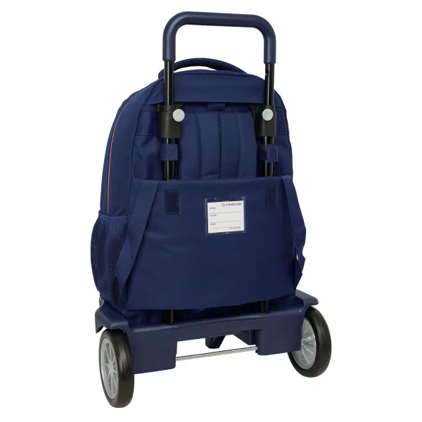 School Bag F.C. Barcelona Navy Blue 33 x 45 x 22 cm