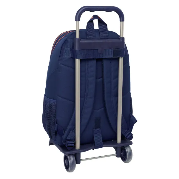 School Bag F.C. Barcelona Navy Blue 32 x 44 x 16 cm