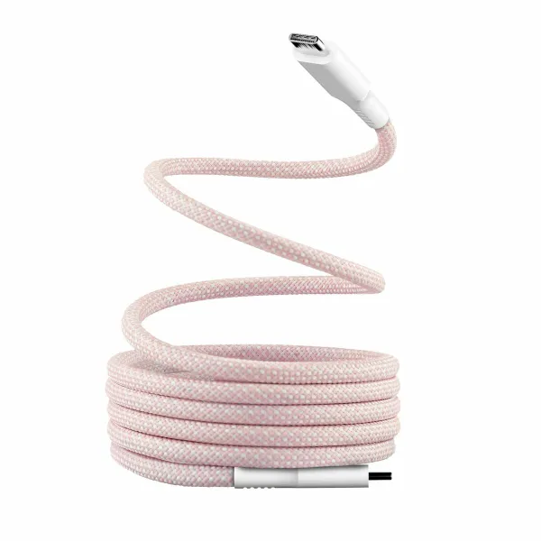 USB-C - USB-C kabelis T'NB TCPDMAGPK 1,5 m Rožinė