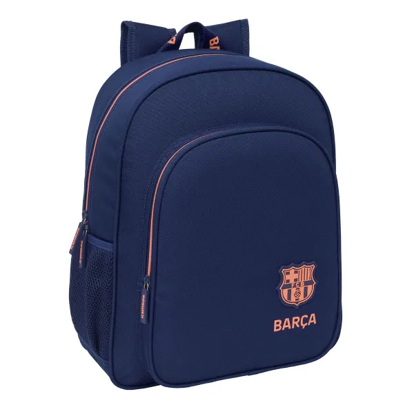 Школьный рюкзак F.C. Barcelona Тёмно Синий 32 x 38 x 12 cm