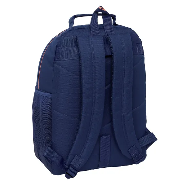 School Bag F.C. Barcelona Navy Blue 32 x 42 x 15 cm