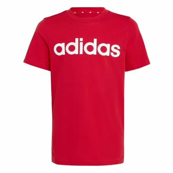 Vaikiška Marškinėliai su trumpomis rankovėmis Adidas Lin Roja