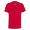 Детский Футболка с коротким рукавом Adidas Lin Roja
