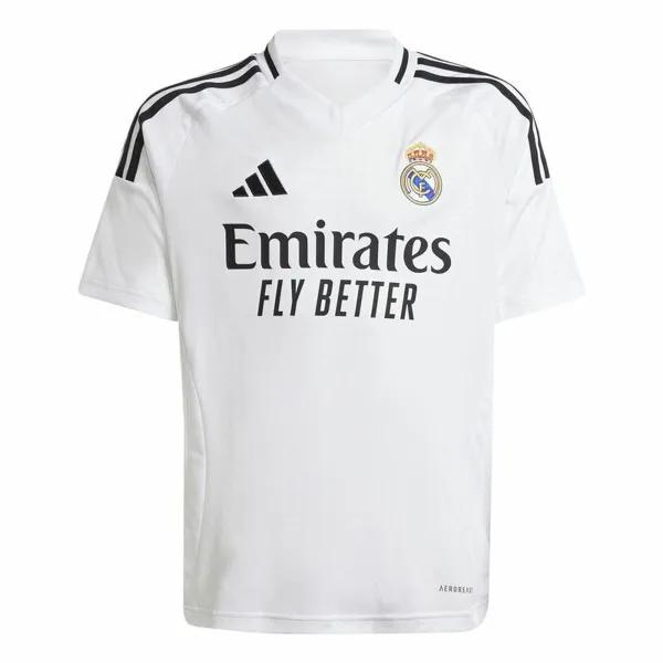 Спортивный костюм для девочек Adidas Real Madrid 24/25 Home Kit Белый