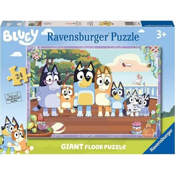 Puzle un domino komplekts Ravensburger Bluey