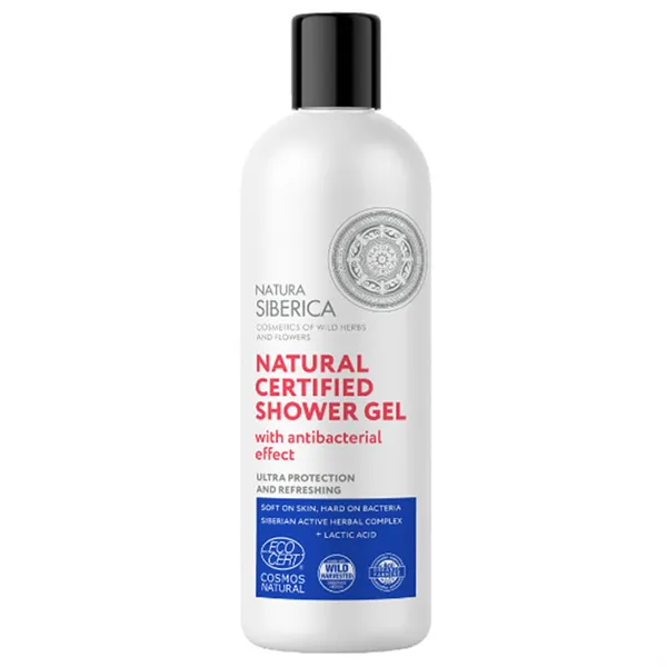 Natura Siberica Natural Certified Shower Gel With Antibacterial Effect 400ml