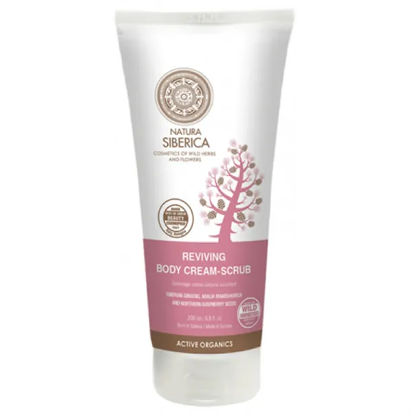 Natura Siberica Reviving Body Cream Scrub 200ml