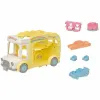 Leļļu mājas aksesuāri Sylvanian Families 5744 Rainbow Fun Nursery Bus