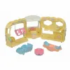 Leļļu mājas aksesuāri Sylvanian Families 5744 Rainbow Fun Nursery Bus