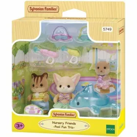 Leļļu mājas aksesuāri Sylvanian Families 5749 Nursery Friends Pool Fun trio