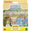 Dolls House Accessories Sylvanian Families 5749 Nursery Friends Pool Fun trio