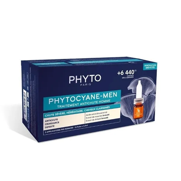 Phyto Phytocyane Men Anti Hair Loss 12x3.5ml 