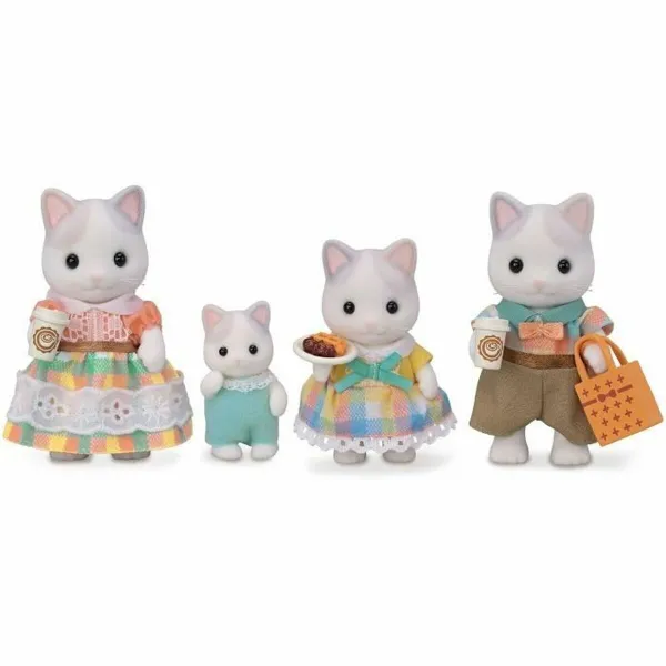 Nukkekodin tarvikkeet Sylvanian Families 5738 Latte Cat Family