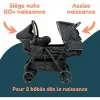 Lastenrattaat Bambisol Musta