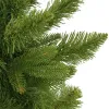 Adatu materiāls: Eko plēve + PE zariņi Ziemassvētku eglītes augstums 90 cm (mērot no zemes) Zaļās daļas augstums: