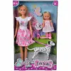 Lelle Simba Love poupée dalmatien + Evi Love