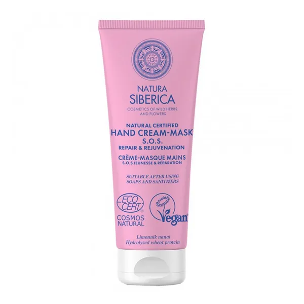 Natura Siberica Sos Cremas De Manos Reparacion Rejuvenecimiento 75ml