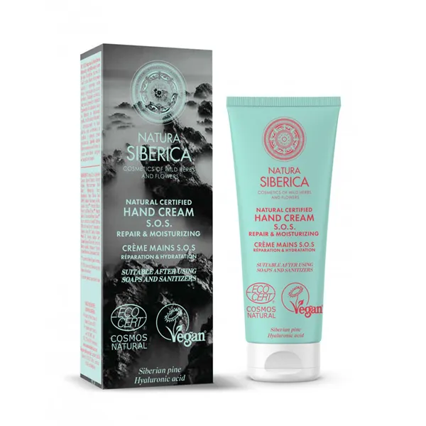 Natura Siberica Sos Cremas De Manos Reparacion Hidratacion 75ml