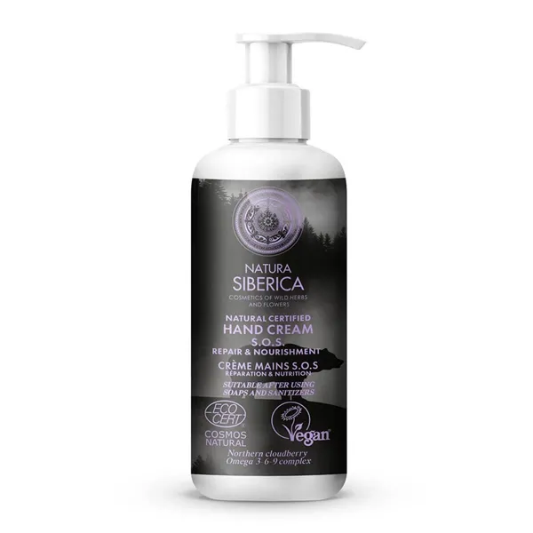 Natura Siberica Sos Cremas De Manos Reparacion Nutricion 250ml