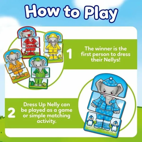 Educational Game Orchard Dress up Nelly (FR)