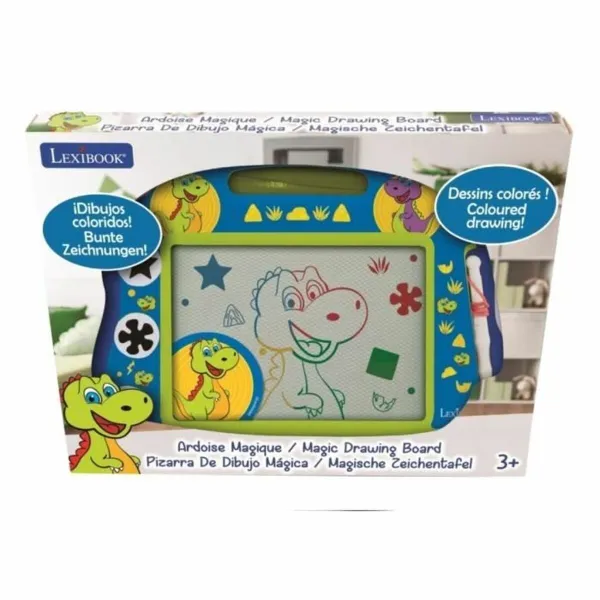 Magic Blackboard Lexibook Dinosaurs Mėlyna Plastmasinis